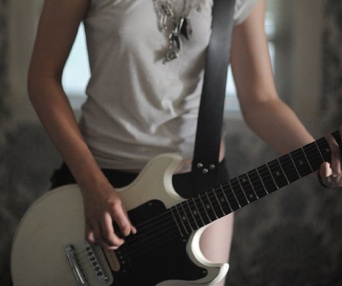 Une scène du film The Runaways