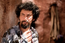 Sur le plateau du film La source des femmes