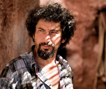 Sur le plateau du film La source des femmes