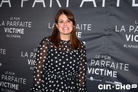 Sur le tapis rouge du film La parfaite victime