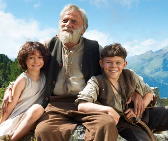 Une scène du film Heidi