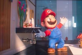 Une scène du film The Super Mario Bros. Movie Une scène du film The Super Mario Bros. Movie