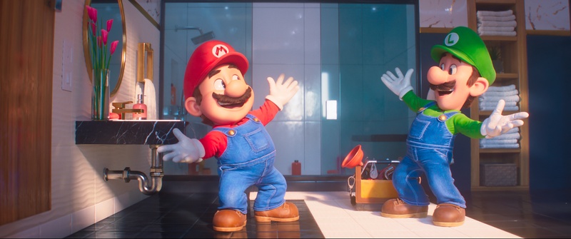 Une scène du film The Super Mario Bros. Movie