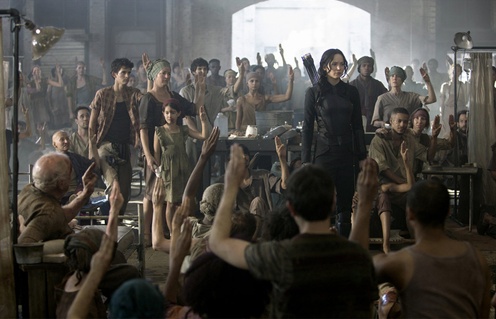 Une scène du film The Hunger Games - Mockingjay Part 1