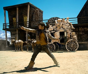 Scène du film Lucky Luke