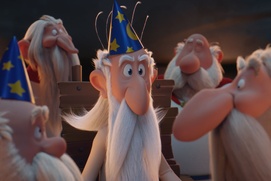 Une scène du film Astérix, le secret de la potion magique Une scène du film Astérix, le secret de la potion magique