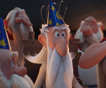 Une scène du film Astérix, le secret de la potion magique