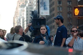 Sur le plateau du film Margaret Sur le plateau du film Margaret