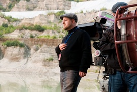 Sur le plateau du film The Twilight Saga: Eclipse Sur le plateau du film The Twilight Saga: Eclipse
