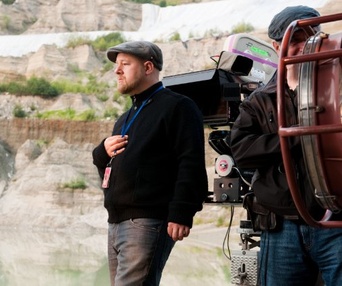 Sur le plateau du film The Twilight Saga: Eclipse