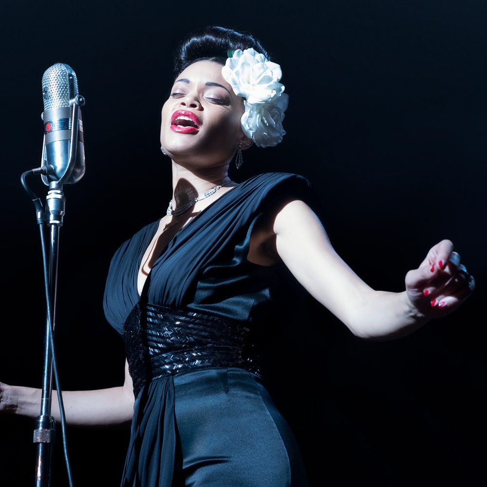 Une scène du film The United States vs. Billie Holiday