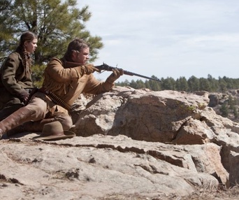 Une scène du film True Grit