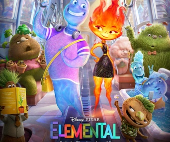 Affiche du film Elemental