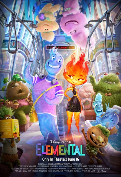 Affiche du film Elemental