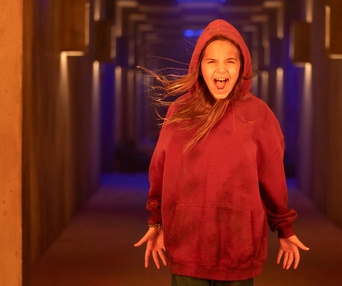 Une scène du film Firestarter