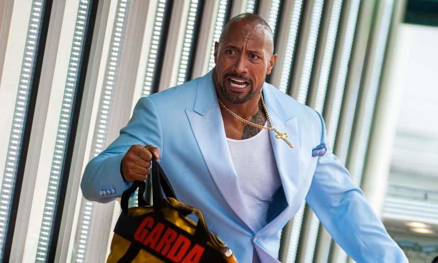 Dwayne Johnson à bord de Central Intelligence