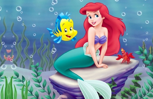 Une scène du film The Little Mermaid