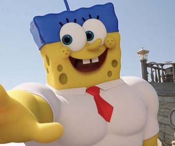 Une scène du film The SpongeBob Movie: Sponge Out of Water