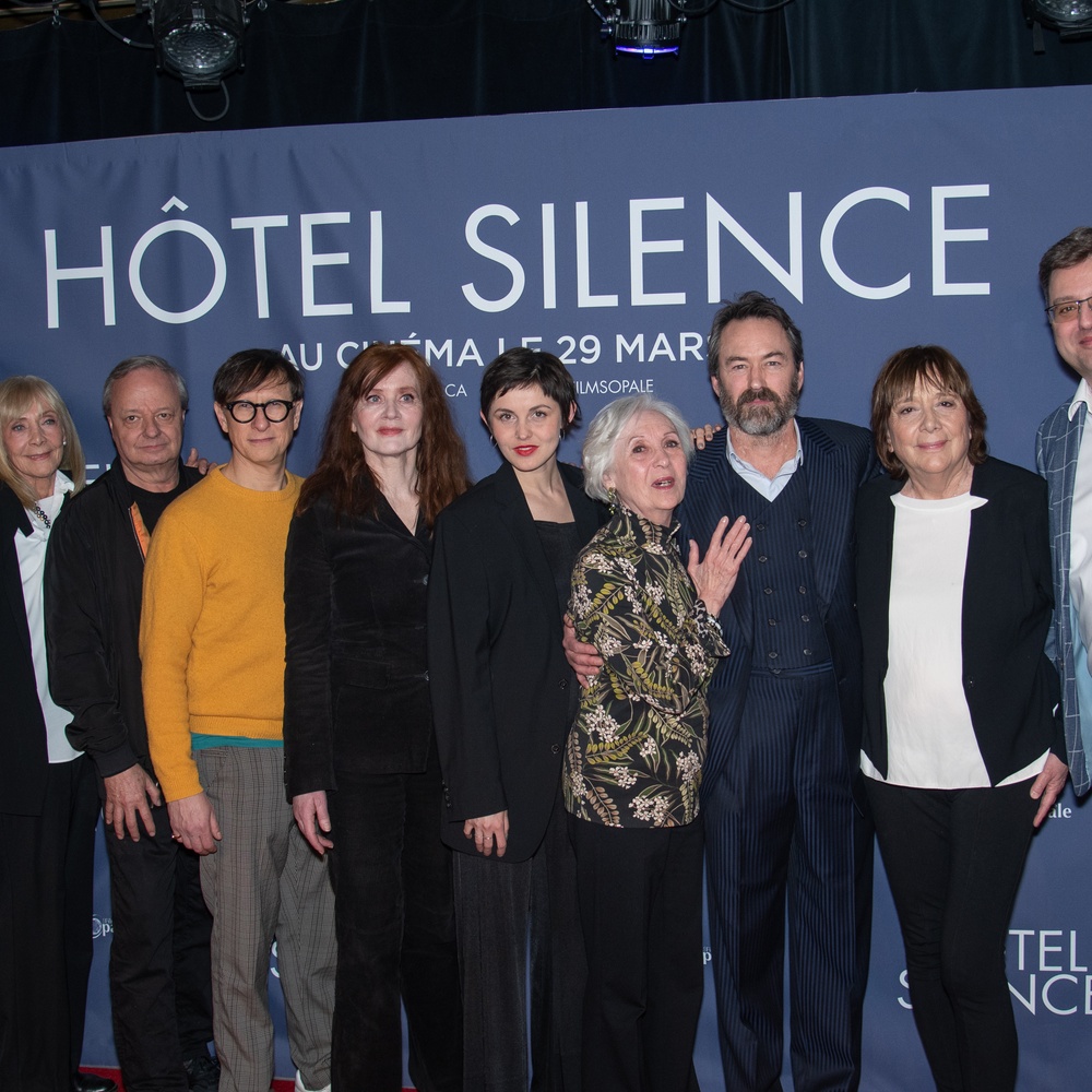 Tapis rouge du film Hôtel Silence