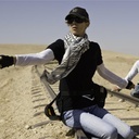 Kathryn Bigelow sur le plateau de The Hurt Locker