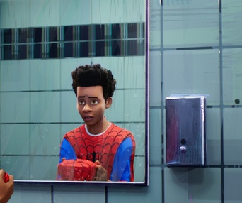 Une scène du film Spider-Man: Into the Spider-Verse