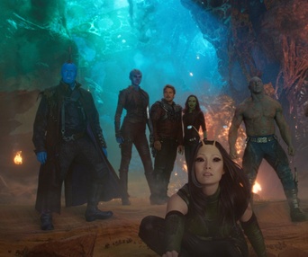 Une scène du film Guardians of the Galaxy Vol. 2