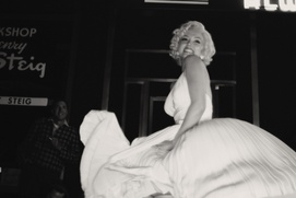 Une scène du film Blonde