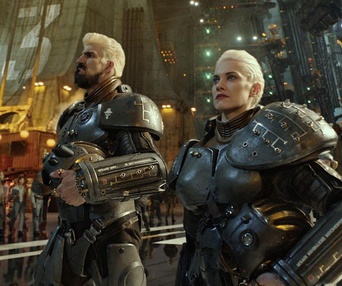 Une scène du film  Pacific Rim