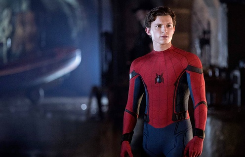 Une scène du film Spider-Man : Loin des siens
