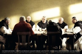 Affiche du film Des hommes et des dieux Affiche du film Des hommes et des dieux