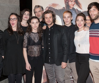 Sur le tapis rouge du film Les êtres chers