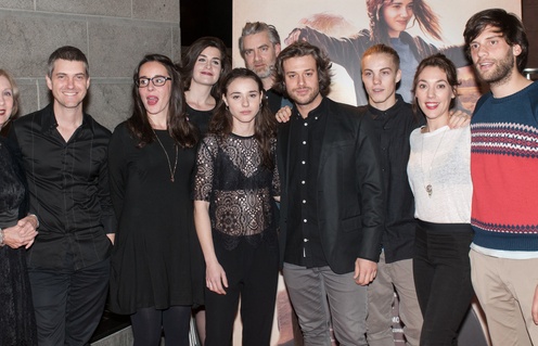 Sur le tapis rouge du film Les êtres chers