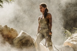 Une scène du film Tomb Raider Une scène du film Tomb Raider