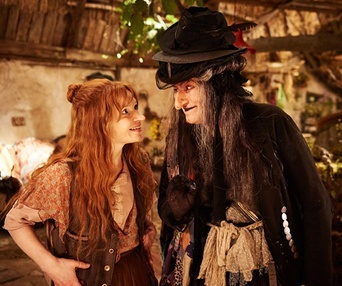 Une scène du film La petite sorcière
