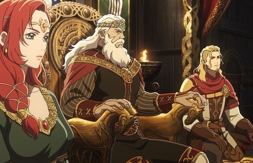 Une scène du film The Lord of the Rings: The War of the Rohirrim