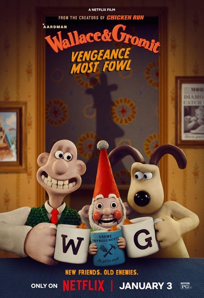 Affiche du film Wallace & Gromit: Vengeance Most Fowl