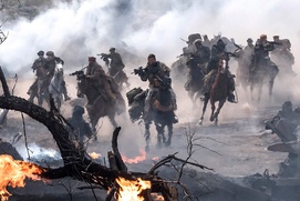Une scène du film 12 Strong Une scène du film 12 Strong