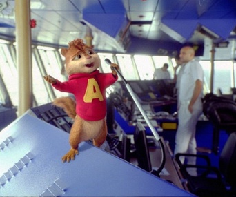 Une scène du film Alvin And The Chipmunks: Chipwrecked