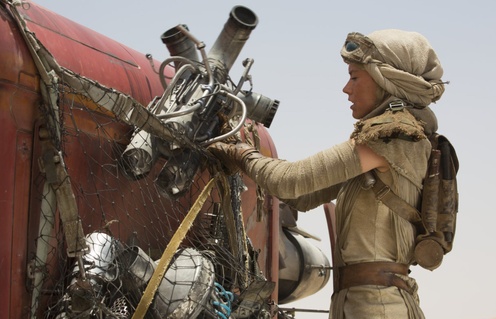 Une scène du film Star Wars: The Force Awakens