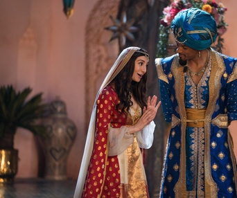 Une scène du film Aladdin