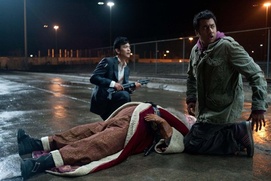 Une scène du film A Very Harold & Kumar 3D Christmas