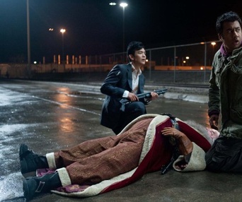 Une scène du film A Very Harold & Kumar 3D Christmas