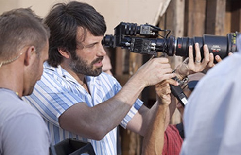 Ben Affleck sur le plateau de Argo