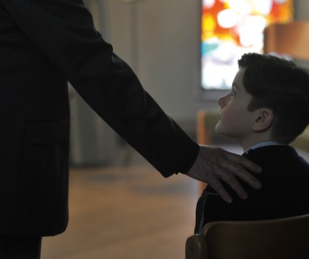 Une scène du film Grâce à Dieu