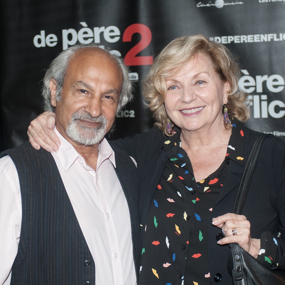 Sur le tapis rouge du film De père en flic 2