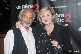 Sur le tapis rouge du film De père en flic 2