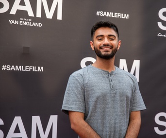 Retrouvailles pour les académiciens sur le tapis rouge du film Sam