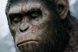 Affiche du film L'aube de la planète des singes Affiche du film L'aube de la planète des singes