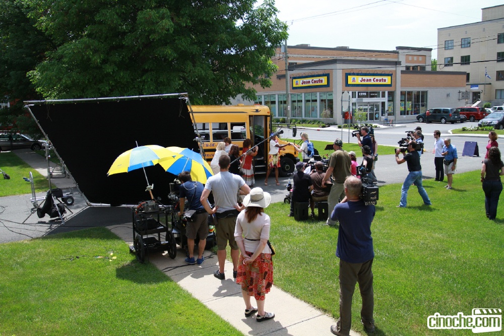 Sur le plateau de French Immersion