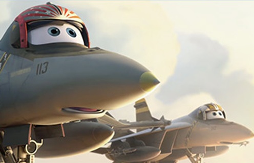 Une scène du film Planes